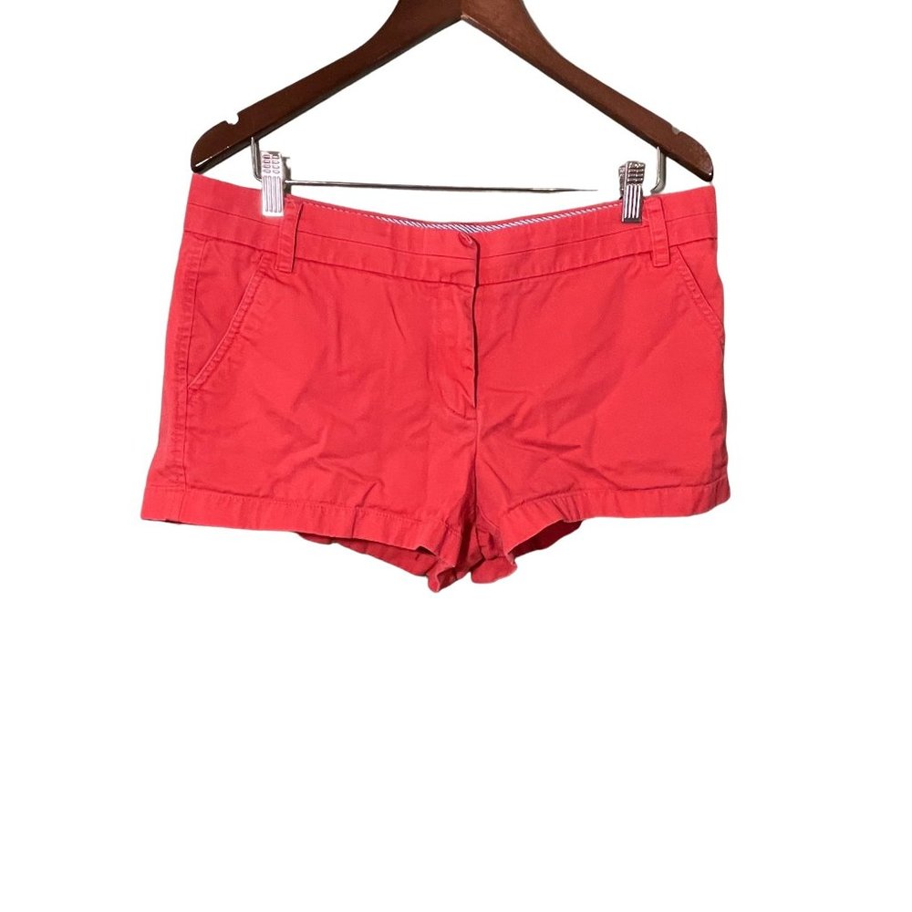 J.Crew Dark Pink Chino Short Sz 12